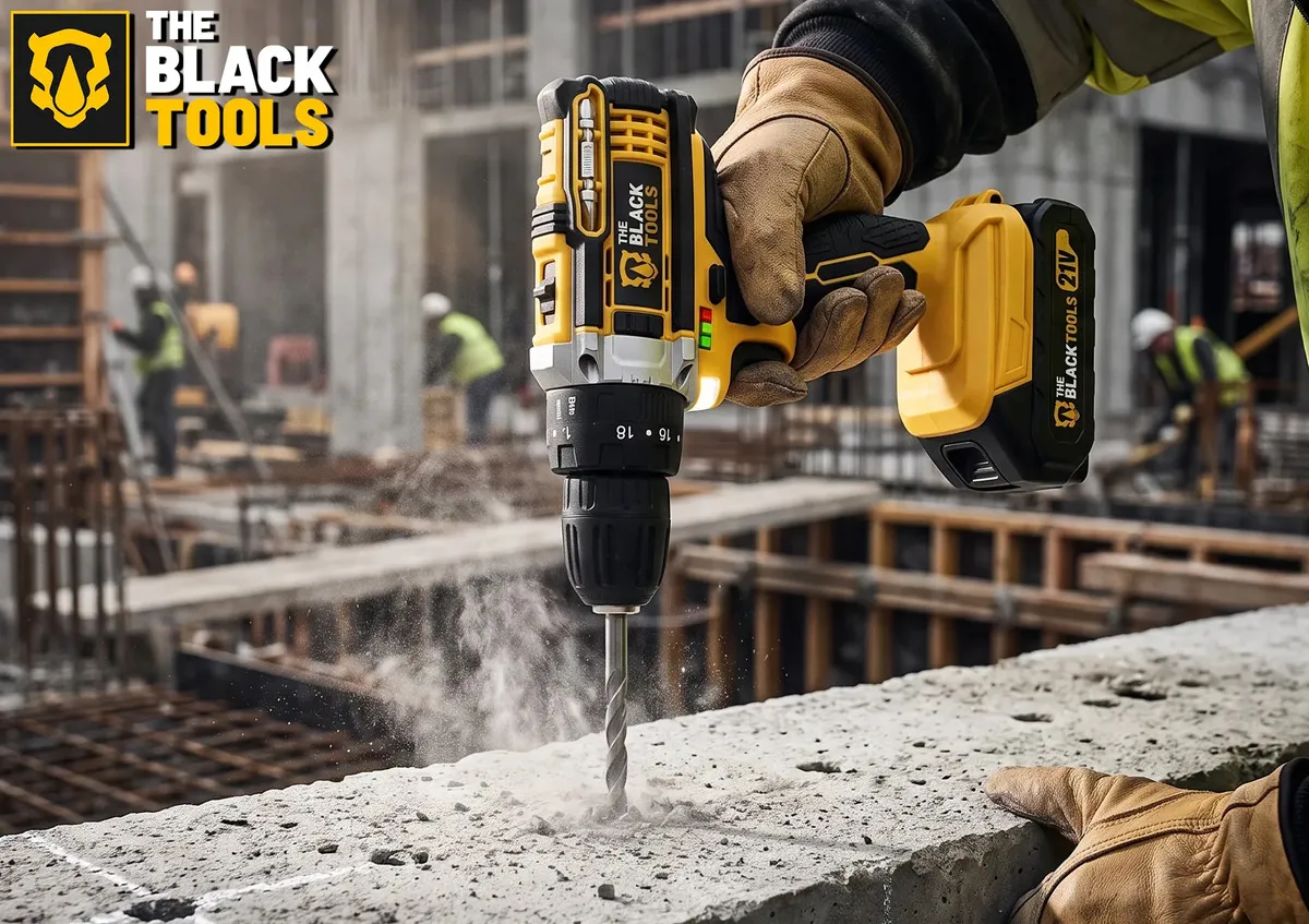 Kit Parafusadeira & Furadeira Impacto The Black Tools - Imagem 6