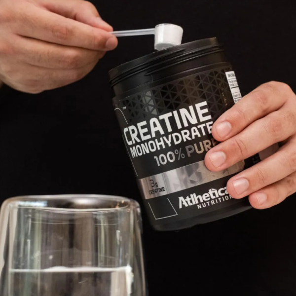 Creatina Atlhetica Nutrition 100% Pure em pó Sem sabor x 300g