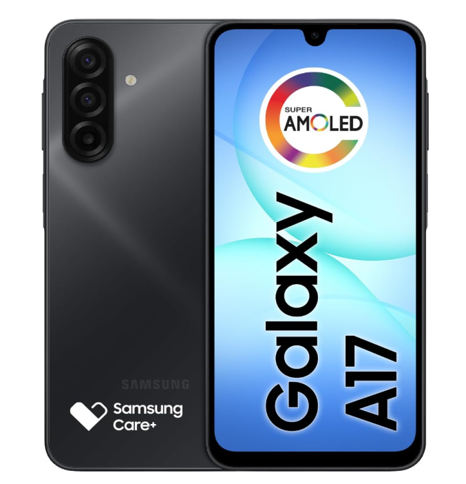 Samsung Galaxy A17 - 128GB / 4GB / Tela 6.7" / Câmera 50MP IP54