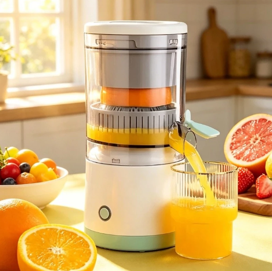 Espremedor de Frutas Elétrico Sem Fio | Recarregárel Por USB