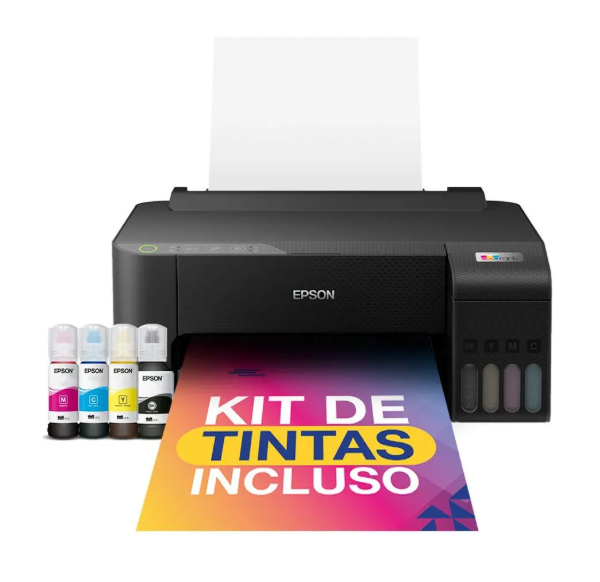 Impressora Epson Ecotank L1250 Tanque de Tinta Wi-Fi USB