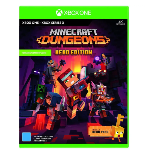 Minecraft Dungeons Hero Edition para Xbox One – Mojang