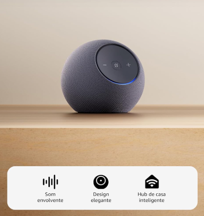 Amazon Echo Dot Max Smart Speaker com Alexa