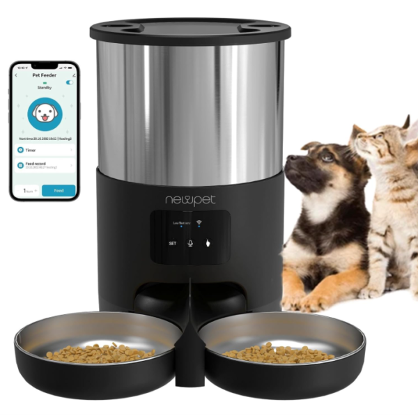Alimentador Automático Com Temporizador 2.4G WiFi Tuya