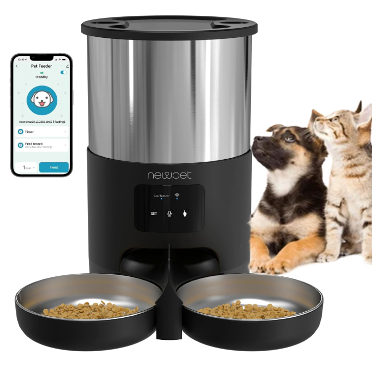 Alimentador Automático Com Temporizador 2.4G WiFi Tuya
