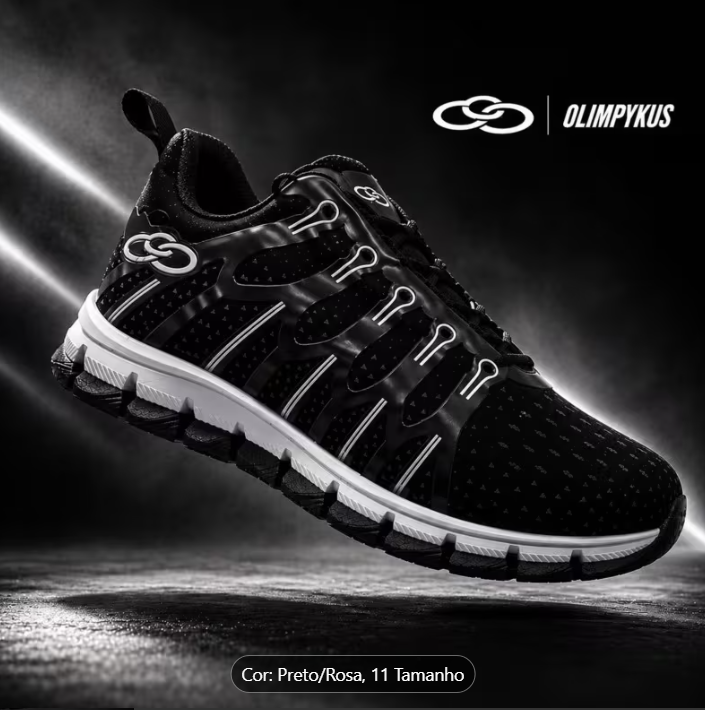 Tênis Esportivo Unissex Treino, Corrida, Caminhada | Numeração 34 ao 44 | 2 Cores