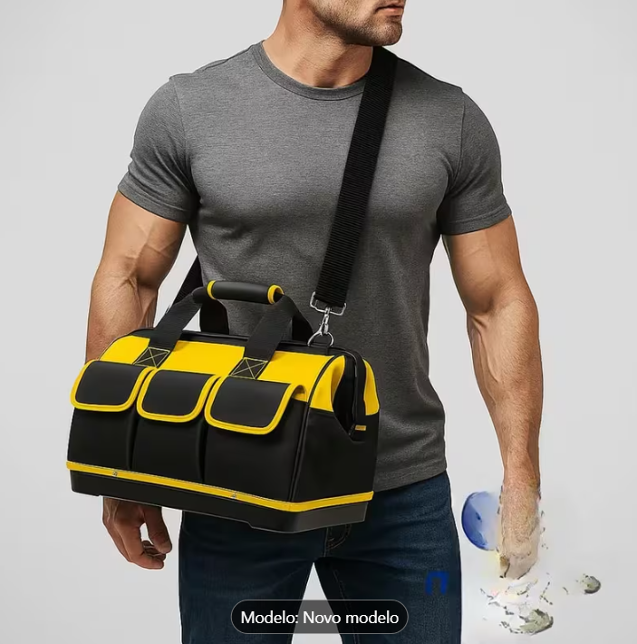 Bolsa Multiuso Masculina Ideal Para Trabalho, Esportes E Laser