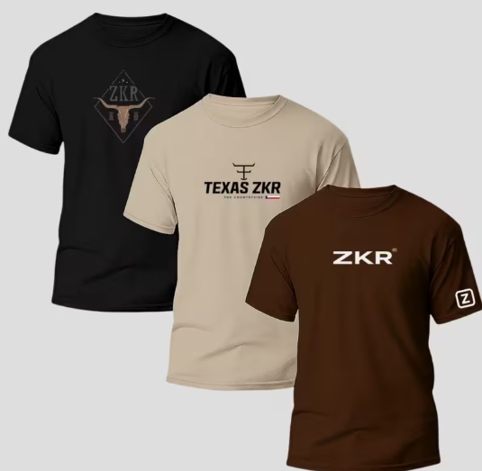 Conjunto 3 Camisetas Masculinas 100% Algodão | Tamanhos P/M/G/GG | Diversas Cores