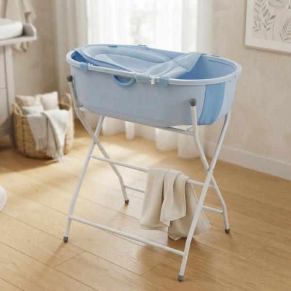 Banheira Dobrável Flap Plus Com Suporte/rede Redutor - Kiddo