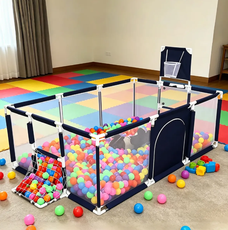 Cercadinho Bebê Grande Chiqueirinho Cercado Infantil 30bolas